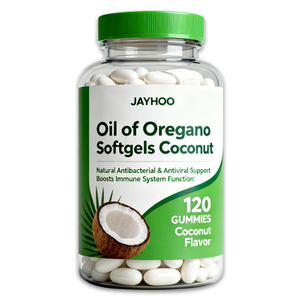 OEM/ODM Oregano Oil Coconut Softgels Natural Thymol Extract ສະຫນັບສະຫນູນສຸຂະພາບລະບົບຫາຍໃຈ