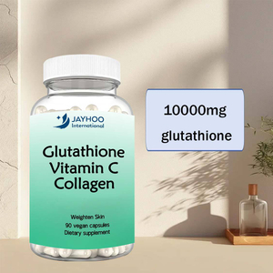  ኮላጅን እና ቫይታሚን ሲ ነጭ የአዋቂዎች ጤና ማሟያ፣ 90 የቬጀቴሪያን ካፕሱሎች